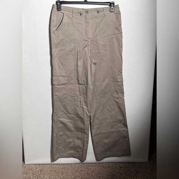 Happily Grey Pants - Happily Grey NWT Tan Cargo Pants SZ large
